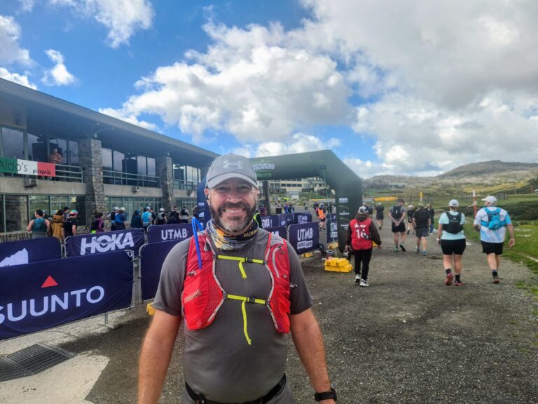 Me about to go on a long run in the Snowy Mountains