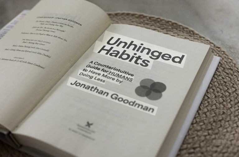 Unhinged Habits: Fewer Commitments, Clearer Priorities