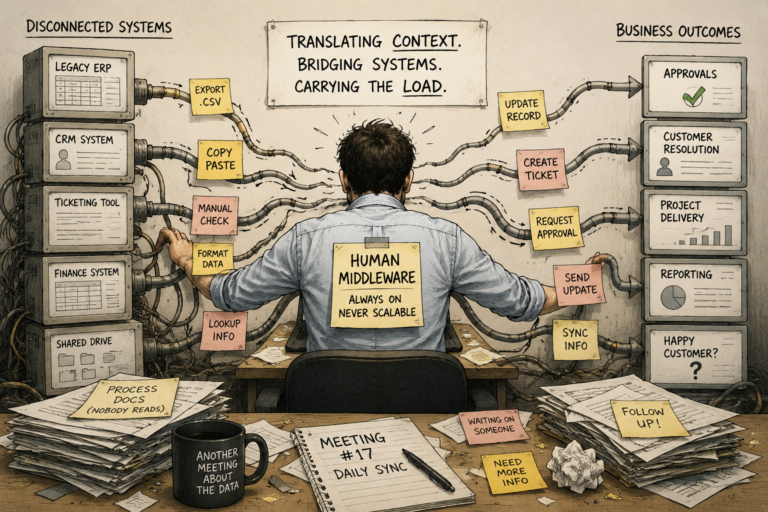 Most Enterprise Complexity Exists Because Software Was Dumb
