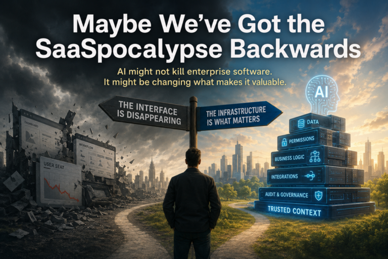 What If We’ve Got the SaaSpocalypse Backwards?