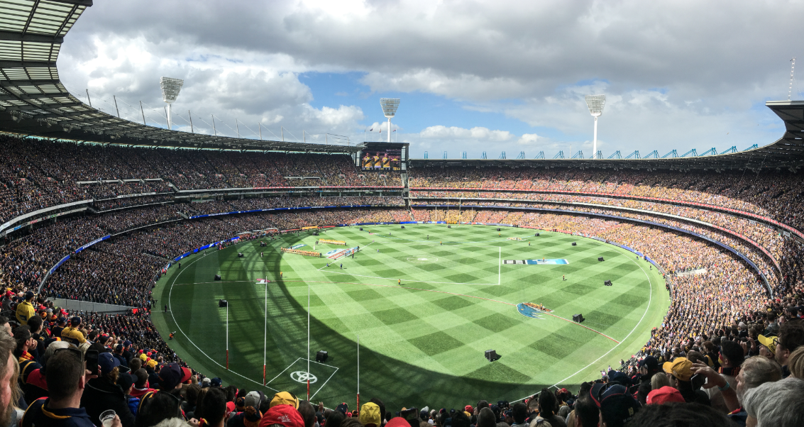 The MCG ready for 100,000 fans. Source: Wikipedia / Melbourne Cricket Ground - Wikipedia